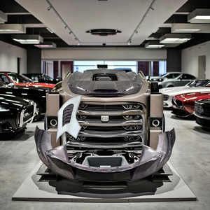 KIT DE CARROCERÍA DE FIBRA DE CARBONO PERSONALIZADO para <span class=keywords><strong>MCLAREN</strong></span> <span class=keywords><strong>720S</strong></span> LABIO DE PARACHOQUES DELANTERO, FALDONES LATERALES, DIFUSOR TRASERO - Product Image 3