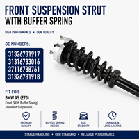 Amortisseur avant complet Elite pour BMW X5 E70, pièce de suspension, référence OE 31326781917 31316783016 37116788761 31326781918