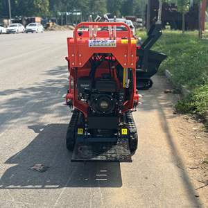 Camion à benne basculante pour l'élevage et le transport de matériaux de construction, benne basculante, charge de 500 kg, puissance essence, type de déchargement avant, rotation - Product Image 4
