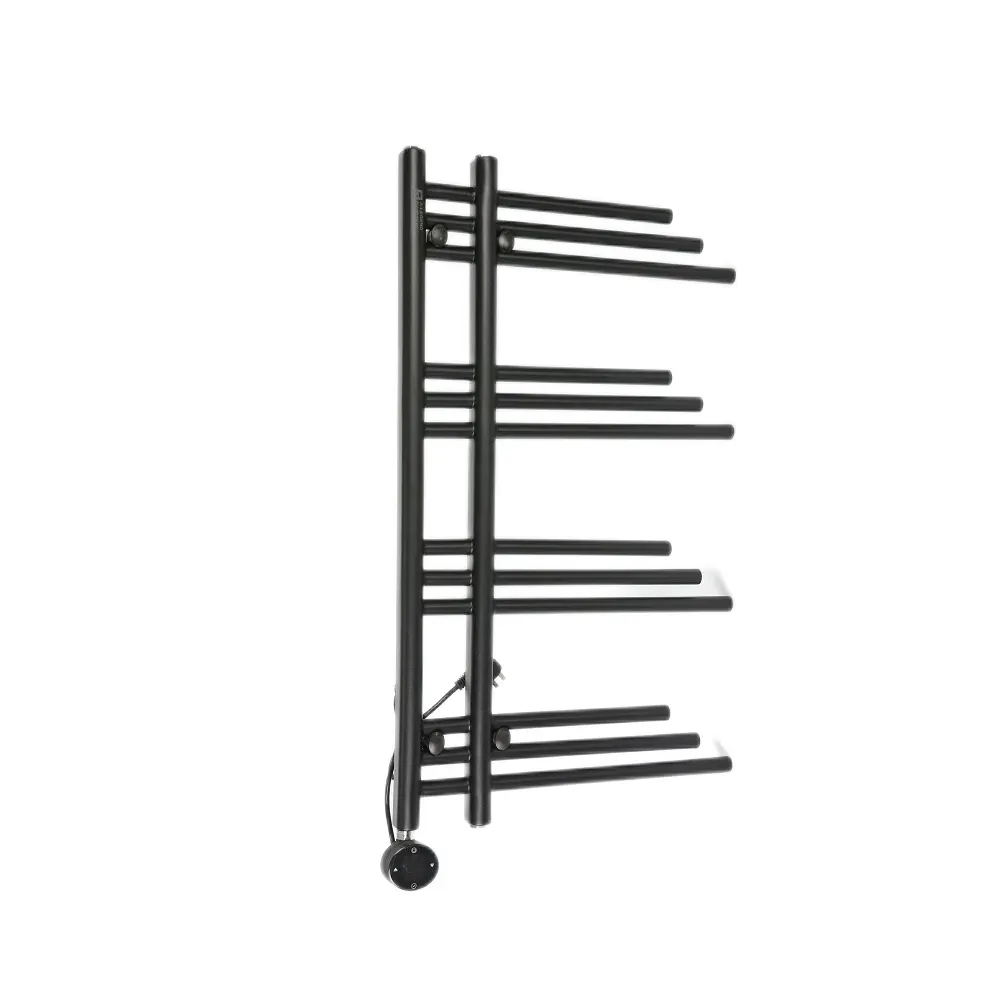 Factory Price Super Heat Storage Thermal Radiator Towel Warmer 300W BLACK Electric Heater For Home