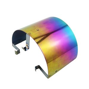 Cubierta de protección térmica de aleación de aluminio para filtro de aire de motor KLGRZ, acabado horneado en siete colores - Product Image 2