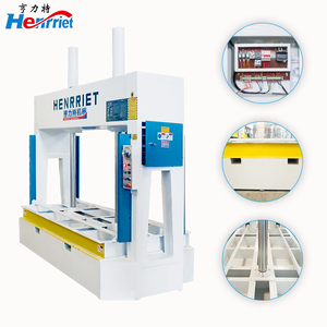 Machine de laminage à froid pour la production de planches de terrasse composite, de revêtements de sol en bois composite et de panneaux à trous pour chariots élévateurs robustes - Product Image 4