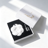 Diffuseur d'huiles essentielles en céramique parfumée, personnalisable avec logo, pour armoire, voiture et maison, en forme de pierre aromatique suspendue