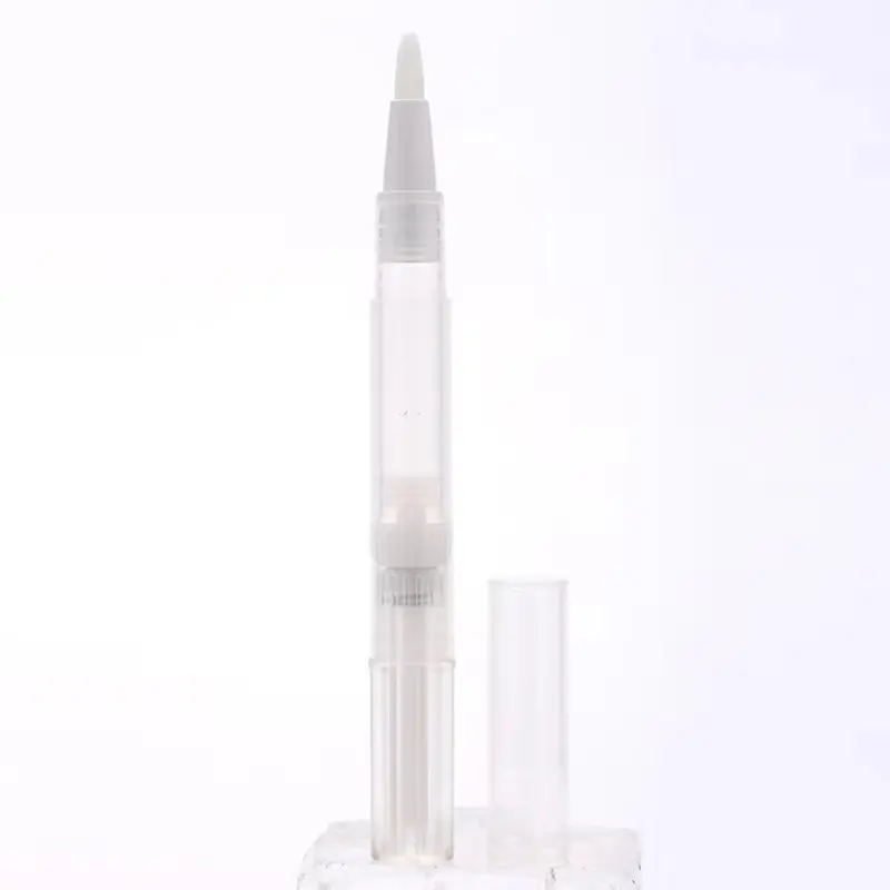 Kosmatischer leerer Wimpernkleber Kunststoff-Klick-Zwirnbehälter Stift-Verschleierer Bleistift Lipgloss-Röhren mit Pinsel