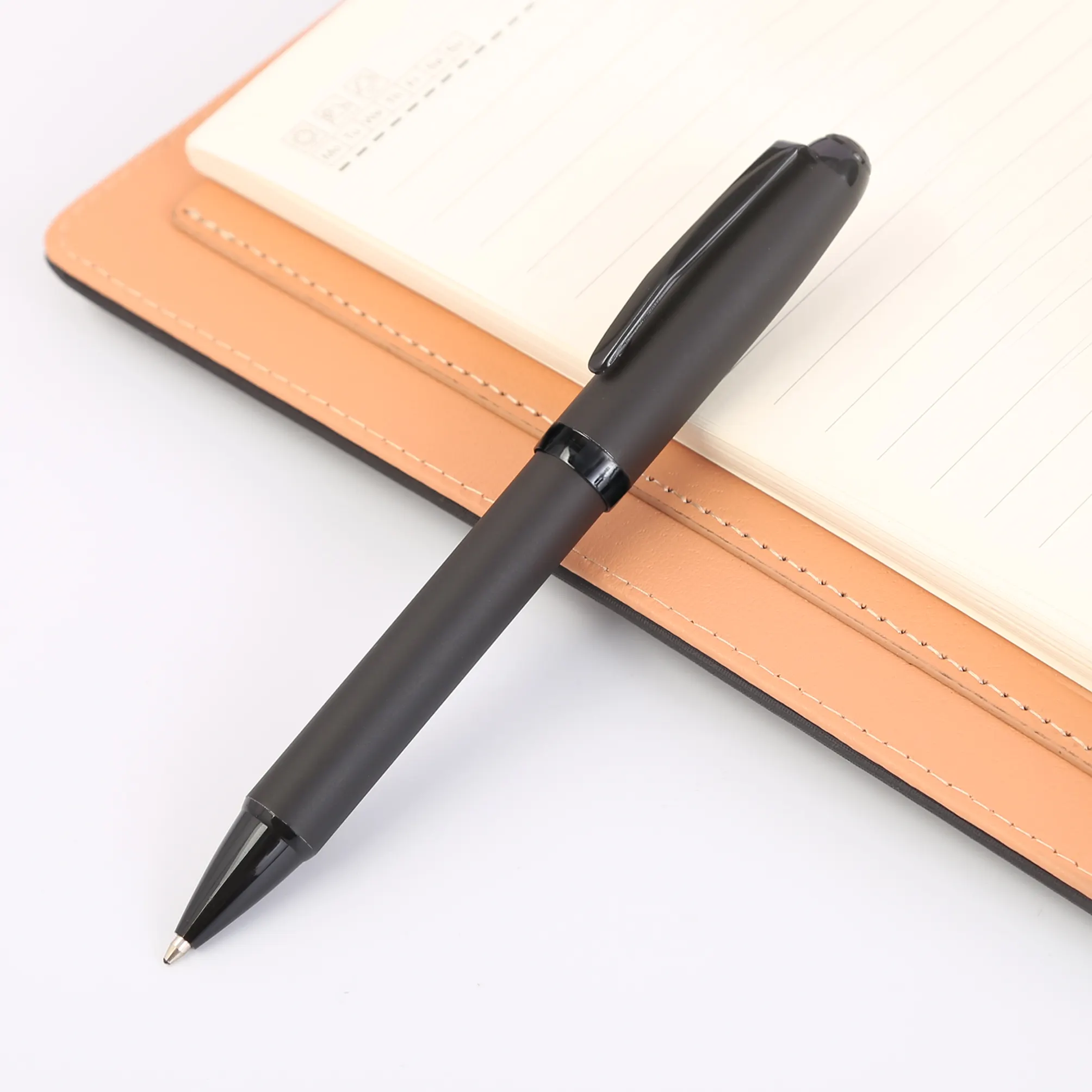 TTX Personalized Custom New Simple Design Stylo Promotional Gift Pen Set School Ballpoint Custom Pen Logo Printing