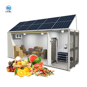 Мобильная контейнерная холодильная камера R448a на 20 тонн с солнечным питанием для хранения рыбы и мяса - Product Image 1