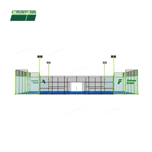 Pistas de Pádel Panorámicas de Venta Caliente 2026, Costo de Club, Seguridad, Pista de Tenis de Pádel al Aire Libre con Precio Económico - Product Image 4