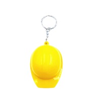 Porte-clés casque de sécurité avec logo personnalisé créatif Ouvre-bouteille avec fonction chapeau avec porte-clés
