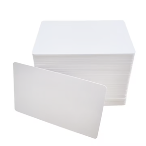 맞춤형 방수 재기록 가능 미니 태그 T5577 <span class=keywords><strong>NFC</strong></span> RFID 빈 PVC 신용카드 흰색 125KHz 출입 통제 카드 - Product Image 2