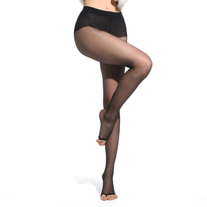Collant Trasparenti Sexy da Donna a Rete Traspiranti con Punta Aperta Modellanti per Uso Quotidiano e Feste - Product Image 2