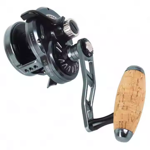 Metall Slow Fishing Reel Griff knopf Seefisch gefäße Tackle 9 2BB 6,3: 1 Max <span class=keywords><strong>Drag</strong></span> 30kg Overhead Jigging Rollen - Product Image 1