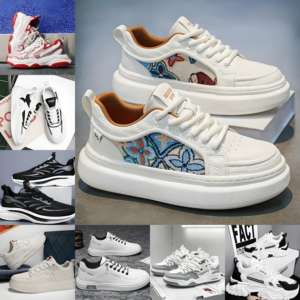 Factory Direct Sales of Sports Shoes Clearance Sale <b>Mixed</b> Fashion Style Shoes Inventory Wholesale - Product Image 1