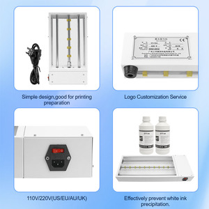 Goosam Nieuw Ontwikkelde 1000Ml Inktfles Grote Roller Houder Dtf Witte Inkt Shaker Machine Voor Dtf Afdrukken - Product Image 3