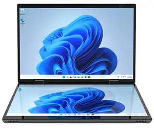 14"+14" Double Touch Screen 360 Yoga 2240*1440 Pixels Win 11 Laptop Computer Dual Screen Notebook Computer For Student Business