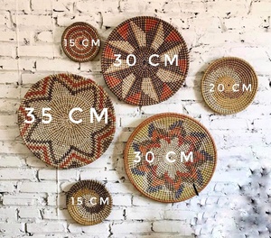 Natural Bohemian Seagrass Woven Wall Basket Great for <b>Home</b> <b>Decor</b> Living Room Office Gift Stores-Factory Direct Vietnam - Product Image 5