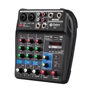 Debra Audio A4 Professional Made Black Tragbarer Audio-Player Verwenden Sie A4 Digital Mixer Audio