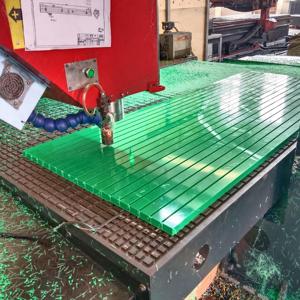 Strip Plastik Polietilena Geser 300mm Uhmw, Strip Pelindung Rantai, Rel Pemandu Rantai Linear - Product Image 3