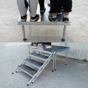 Портативная сценическая платформа для мероприятий на открытом воздухе, круглая сцена для свадеб - Product Image 5