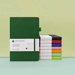 Carnet A5 personnalisé en cuir PU rigide avec élastique, lignage horizontal, haute qualité, idéal pour le bureau et l'école (vente en gros) - Product Image 3