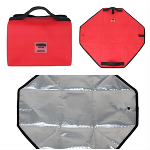 Lonchera Térmica Impermeable de Poliéster con Aislamiento de Aluminio, Diseño Plano Especial, Multifuncional, Precio Competitivo OEM, Venta al Por Mayor - Product Image 2