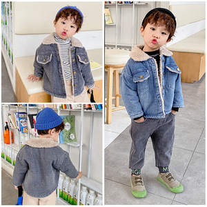 Chaqueta de Mezclilla para Bebé, Abrigo para Niños Pequeños, Ropa de Invierno, Ropa Infantil, Chaqueta de Jean para Niños - Product Image 2