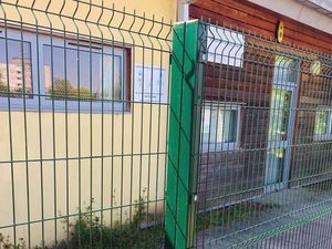 3 nếp gấp 3D cong dây lưới hàng rào màu xanh lá cây PVC tráng Hàn v-lưới hàng rào - Product Image 4