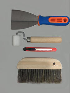 Juego de Herramientas de pintura <span class=keywords><strong>para</strong></span> colgar papel tapiz, cepillo/<span class=keywords><strong>rodillo</strong></span>/raspador, 4 Uds. - Product Image 2