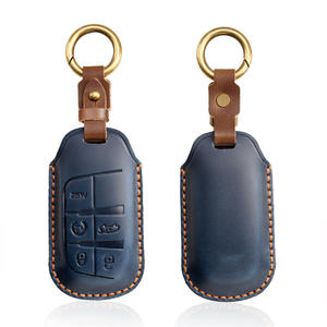Nueva Funda para Llaves Vintage, Apta para Jeep Compass Commander, Bolsa para Llaves de Cuero Genuino Hecha a Mano por Noki - Product Image 5