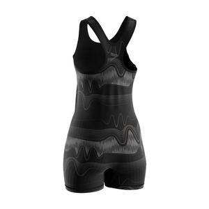 Fitness femmes <span class=keywords><strong>Latex</strong></span> Catsuit automne hiver épais bouffant combishort Sexy tourner noir body femmes femmes combinaisons combishorts - Product Image 4