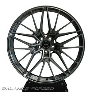 Rines Forjados Ligeros 6061-T6 en Color Gris Mate con Diseño Multirradio 5x114.3/5x120 para <span class=keywords><strong>Ford</strong></span> <span class=keywords><strong>Mustang</strong></span>, Honda, BMW Serie 3 y 5, Mercedes Clase C y E - Product Image 1