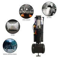 Système de filtration d'eau portable sans TDS à poussion manuelle RO DI CTO pour lavage de voitures, lavage de vitres, lavage de panneaux solaires