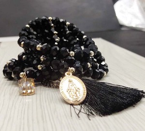 Woying apilable, 7 días a la semana <span class=keywords><strong>pulseras</strong></span> con cristal pulsera <span class=keywords><strong>de</strong></span> cristal <span class=keywords><strong>de</strong></span> color <span class=keywords><strong>de</strong></span> moda cristal stretch <span class=keywords><strong>pulseras</strong></span> - Product Image 5