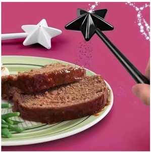 ไม้กายสิทธิ์เกลือและพริกไทยชุดเชคเกอร์ไม้กายสิทธิ์รูปดาววิเศษที่ใส่เกลือและพริกไทยแปลกใหม่สำหรับตกแต่งบ้านห้องครัว - Product Image 5