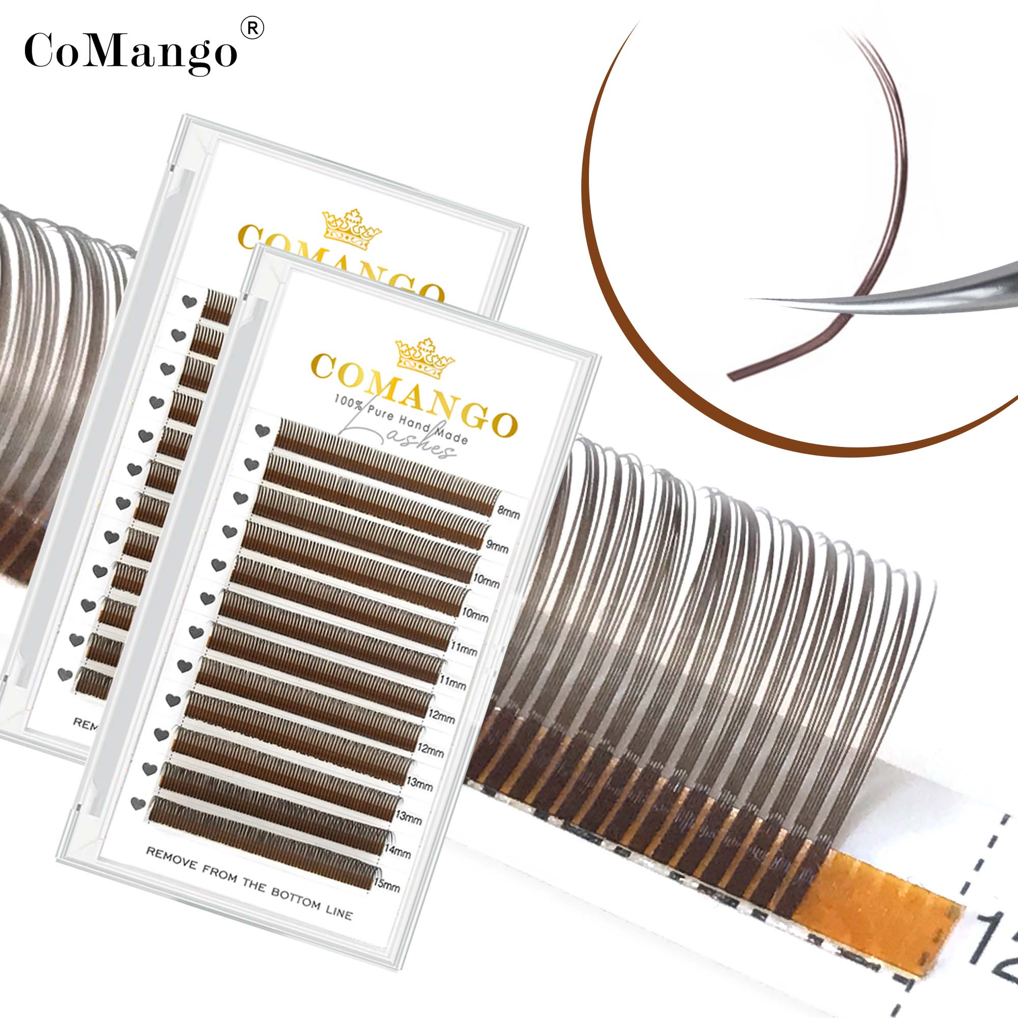 Cils féeriques 5D marron