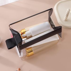 Bolsas de Aseo Transparentes con Cierre Magnético, Aprobadas por la TSA, <span class=keywords><strong>para</strong></span> Viajes, Bolsa de <span class=keywords><strong>Maquillaje</strong></span> Transparente, Estuche Cosmético <span class=keywords><strong>para</strong></span> Mujeres y Hombres - Product Image 6