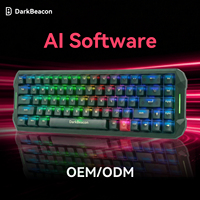 Teclado Mecánico con Cable Flux 68 Verde, Interruptor Magnético de Efecto Hall, USB-C, RGB, AI Gaming, ANSI, 68 Teclas, Rapid Trigger, 8K Polling