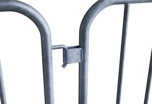 Barrière extérieure de contrôle de foule de concert de barrière de <span class=keywords><strong>barre</strong></span> <span class=keywords><strong>en</strong></span> acier durable - Product Image 4