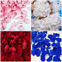 Pétales de rose rouge 100% naturels et préservés, longue durée (3-5 ans), confettis de mariage, pour demoiselle d'honneur, fête, Saint-Valentin, cadeau de Noël