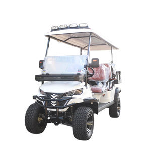 ROYALWAVE Meilleurs <span class=keywords><strong>prix</strong></span> Voiturette de <span class=keywords><strong>golf</strong></span> électrique 6 places 6 roues 72V Lithium-Ion Nouveau design Cadre en aluminium Certifié EEC Buggy 30 km/h - Product Image 2