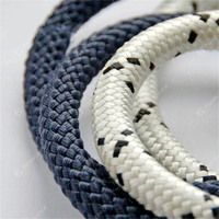 Cordage en polyester tressé double haute résistance PET pour l'amarrage de navires, le remorquage, la pêche, les yachts et les applications offshore