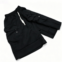 Shorts de sport personnalisés pour hommes en nylon respirant et écologique, service OEM, design avec cordon de serrage