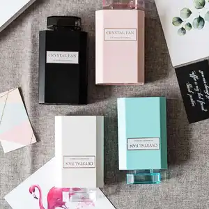 Perfume Fan Mini Ventilador Venda Quente Ventilador Recarregável Portátil Com Peça Perfumada