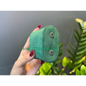 Luxury 3-Slot Leather Watch <b>Roll</b> Custom Anti-Scratch Water Resistant Travel Case Display <b>Box</b> - Product Image 5