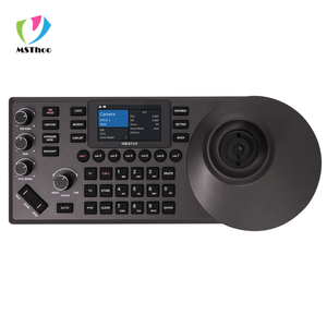 USB IP ควบคุมกล้อง, คีย์บอร์ดเครือข่าย4D จอยสติ๊กพร้อม PELCO-D/P | RS422จอ LCD RS232ตัวควบคุมกล้อง PTZ ขั้นสูง ndi - Product Image 3
