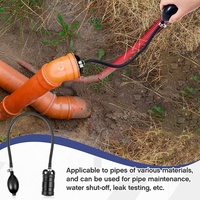 Bouchons gonflables pneumatiques pour tuyaux de 2, 3, 4 et 6 pouces – Bouchons de tuyauterie en caoutchouc gonflables pour la construction de pipelines et la blocage d'eau (type airbag)