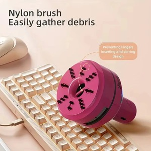 Mini Aspiradora de Escritorio USB Recargable, <span class=keywords><strong>Limpiador</strong></span> Portátil de Polvo para Migas de Goma, Cabello, <span class=keywords><strong>Teclado</strong></span> y Limpieza del Hogar - Product Image 4