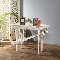 Table basse de salon de Style marin rustique, Table pliante, livraison rapide, Table d'appoint de bateau en bois massif, Offre Spéciale