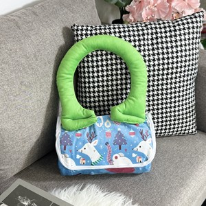 Dễ thương Tuần Lộc trang trí chăn, màu xanh, mềm mại Chăn len, Giáng sinh mô hình tùy chỉnh chăn, 60x40inch - Product Image 3