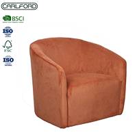 Fauteuil pivotant pour salon, fauteuil d'appoint pivotant pour chambre à coucher, vente en gros pour salon et chambre