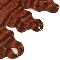 Machine à boucler Ariel, extensions de cheveux en fibre protéinée douce et bouclée, tressées, double trame, fibre Futura haute température
